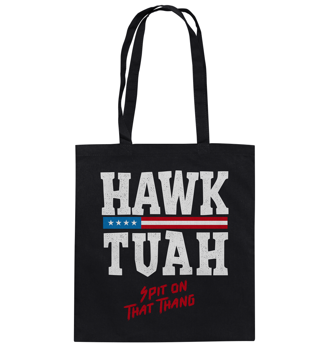 Hawk Tuah White - Baumwolltasche - Amfoo Shop