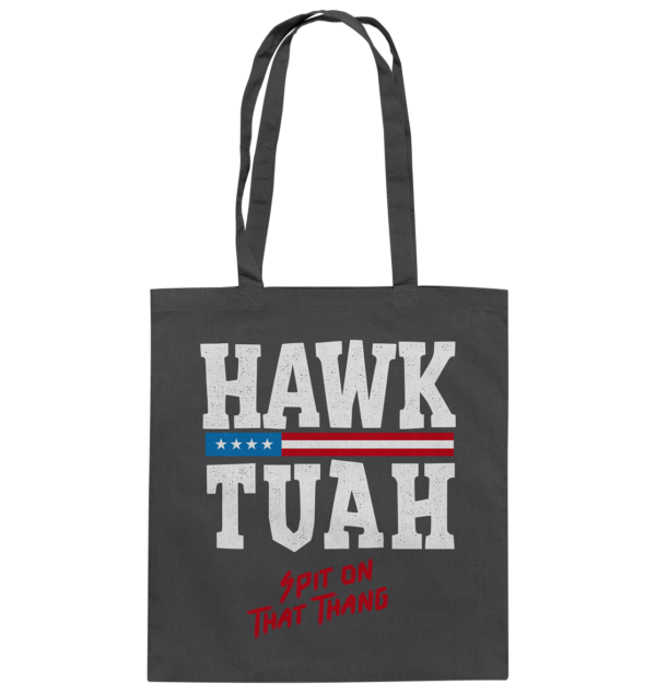 Hawk Tuah White - Baumwolltasche - Amfoo Shop