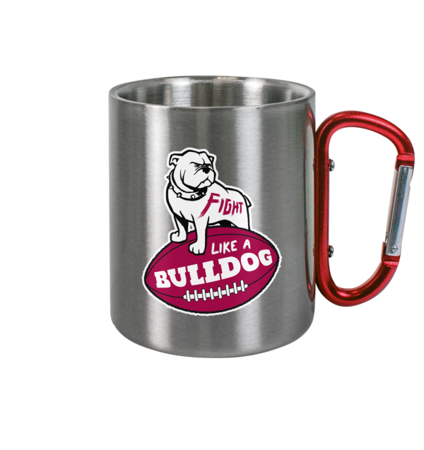 Fight like a Bulldog - Edelstahl Tasse - Amfoo Shop