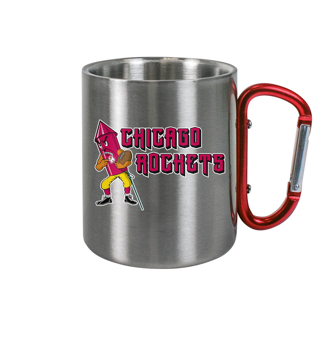 Chicago Rockets - Edelstahl Tasse - Amfoo Shop