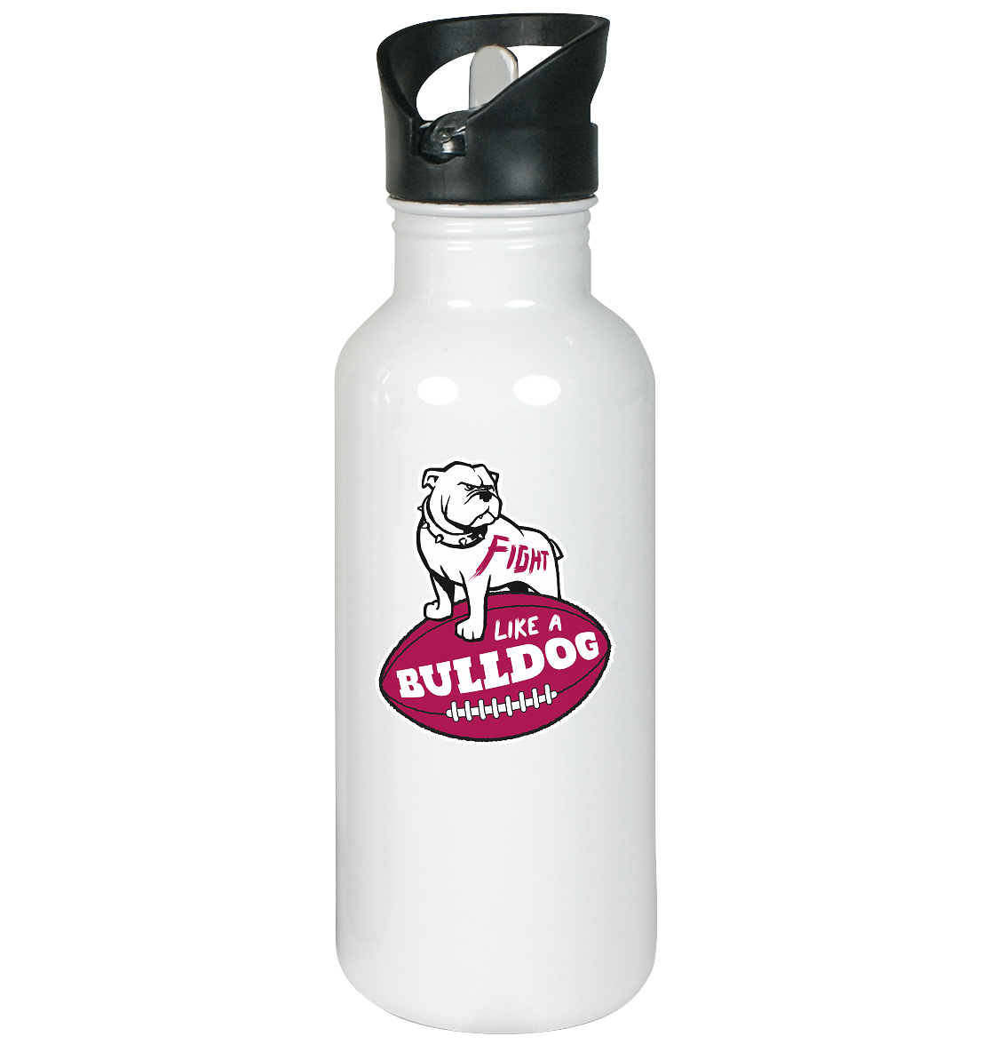 Fight like a Bulldog - Edelstahl-Trinkflasche - Amfoo Shop