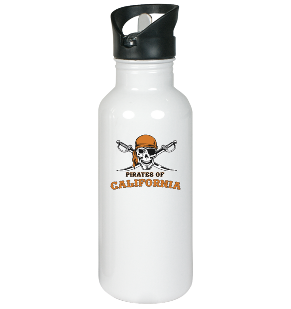 Pirates of California - Edelstahl-Trinkflasche - Amfoo Shop