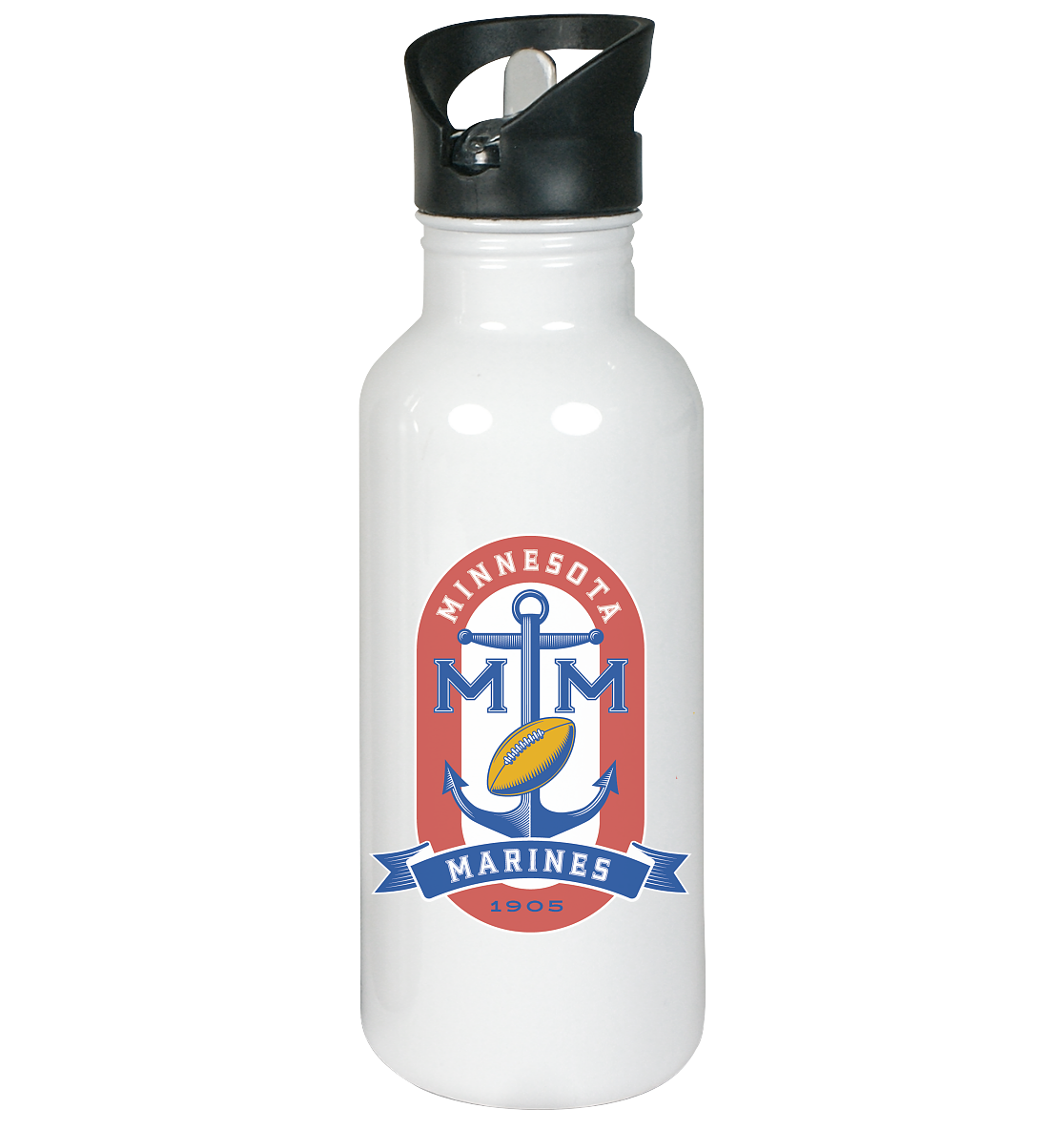 Minnesota Marines - Edelstahl-Trinkflasche - Amfoo Shop