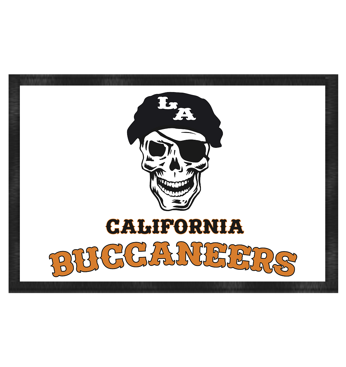 California Buccaneers - Fußmatte 60x40cm - Amfoo Shop