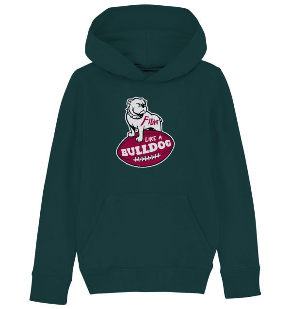 Fight like a Bulldog - Kids Organic Hoodie - Amfoo Shop