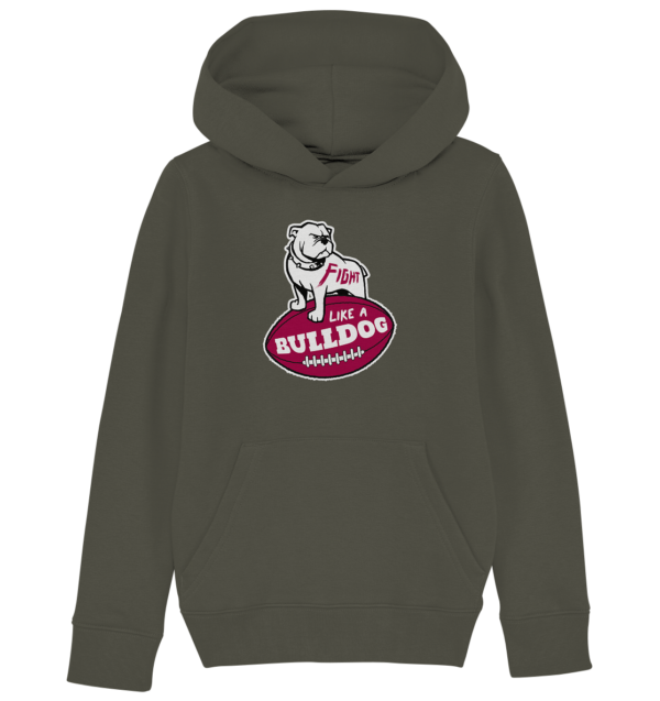 Fight like a Bulldog - Kids Organic Hoodie - Amfoo Shop