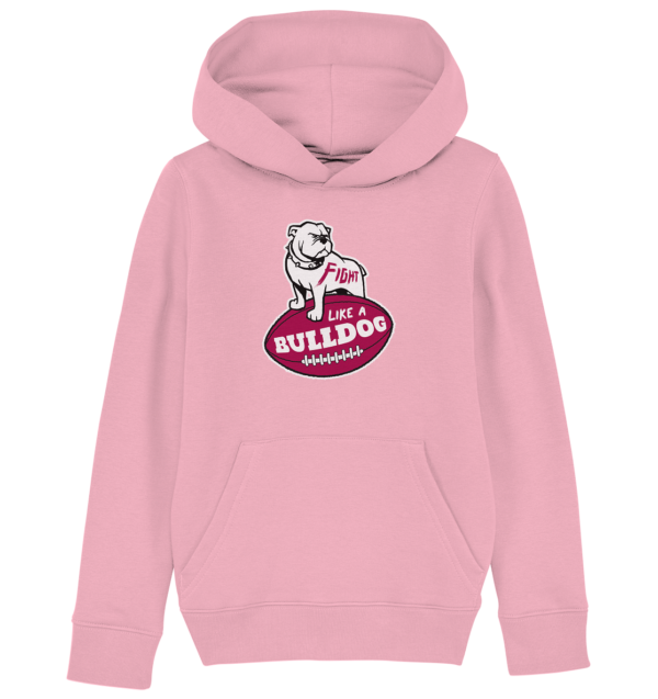 Fight like a Bulldog - Kids Organic Hoodie - Amfoo Shop