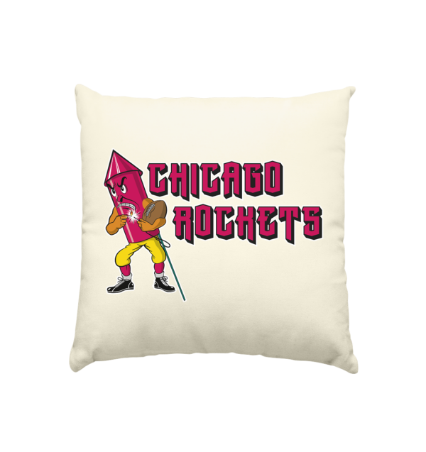 Chicago Rockets - Kissen natur 40x40cm - Amfoo Shop