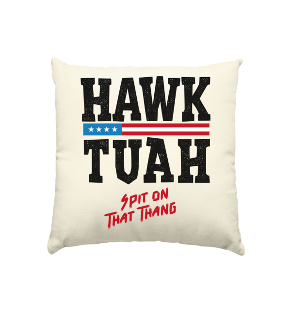 Hawk Tuah - Kissen natur 40x40cm - Amfoo Shop