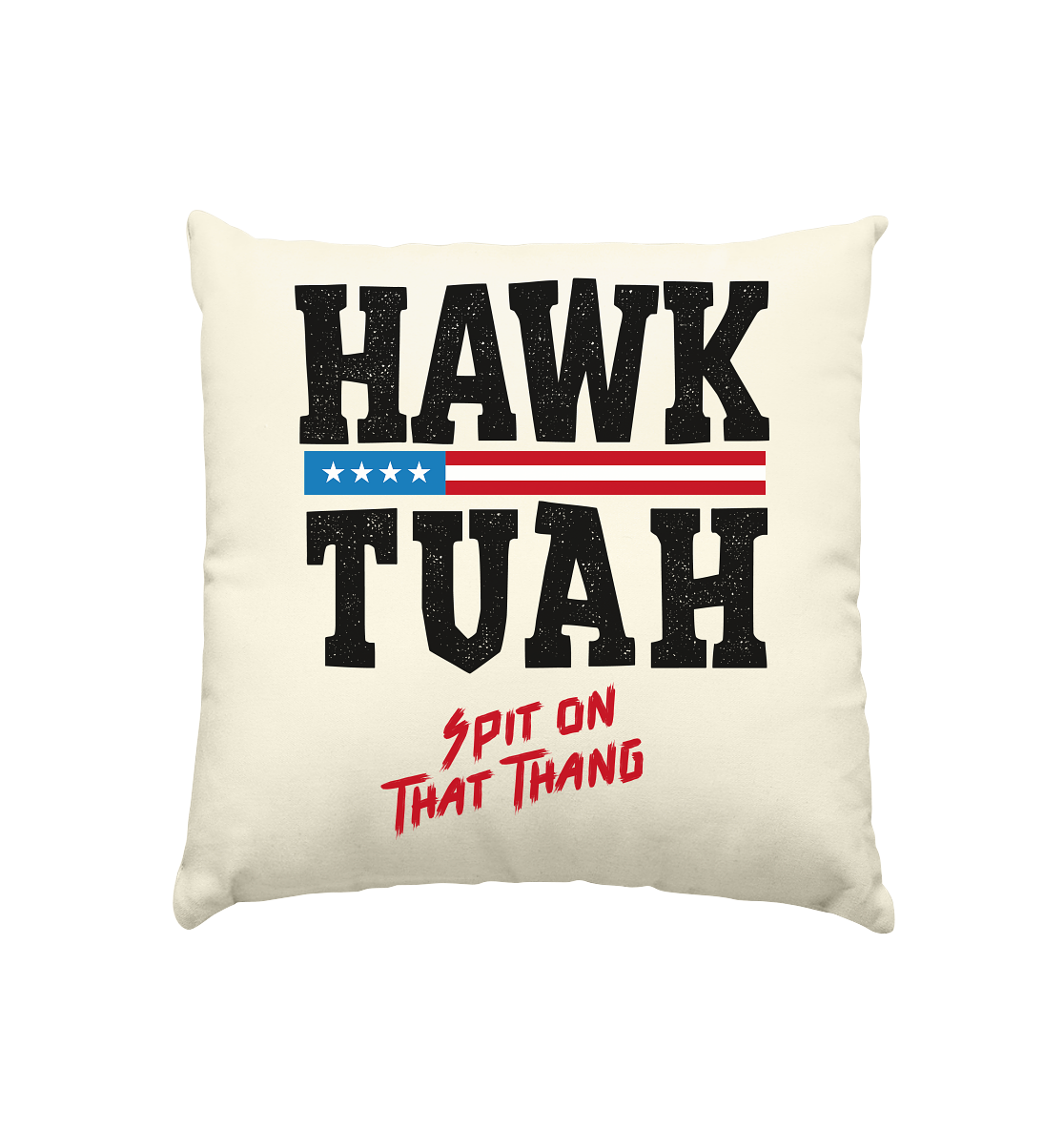 Hawk Tuah - Kissen natur 40x40cm - Amfoo Shop