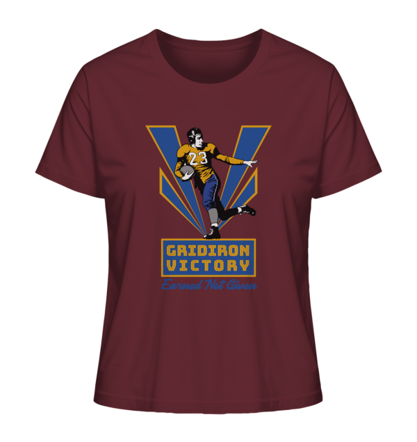 Gridiron Victory - Ladies Organic Shirt - Amfoo Shop