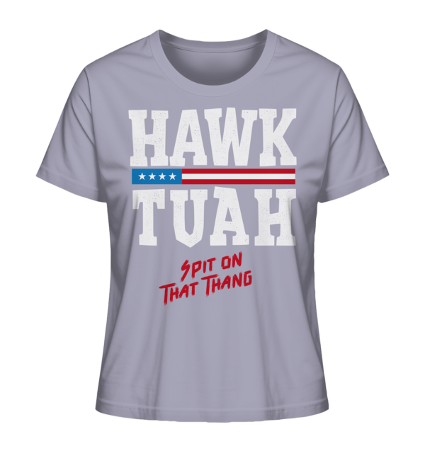 Hawk Tuah White - Ladies Organic Shirt - Amfoo Shop