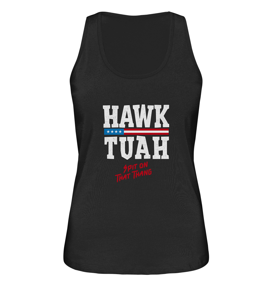 Hawk Tuah White - Ladies Organic Tank-Top - Amfoo Shop