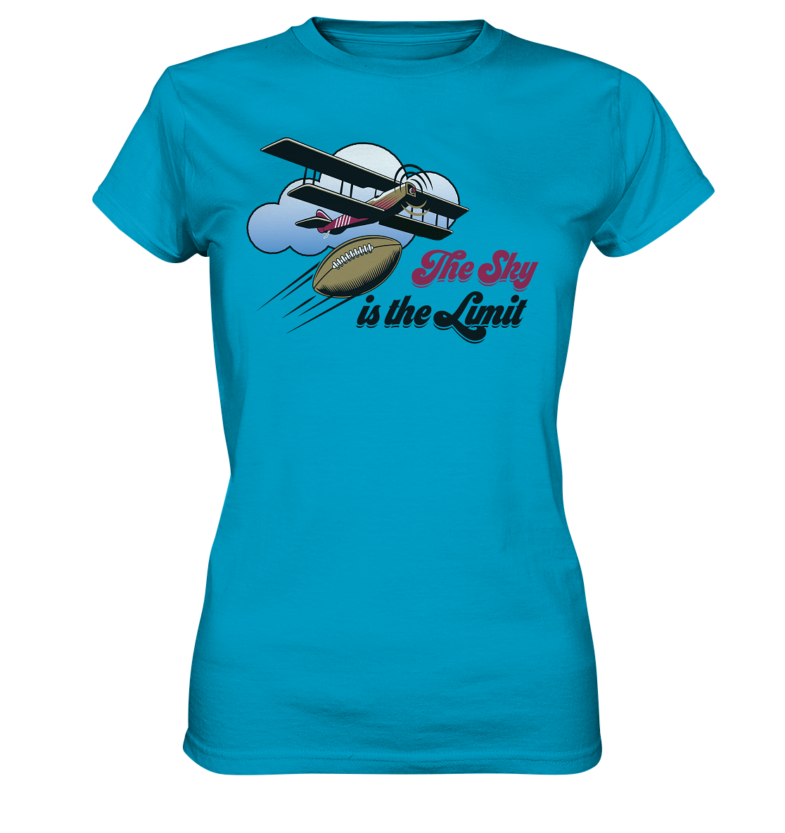 The Sky is the Limit - Ladies Premium Shirt - Amfoo Shop