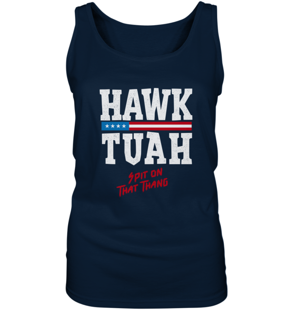 Hawk Tuah White - Ladies Tank-Top - Amfoo Shop