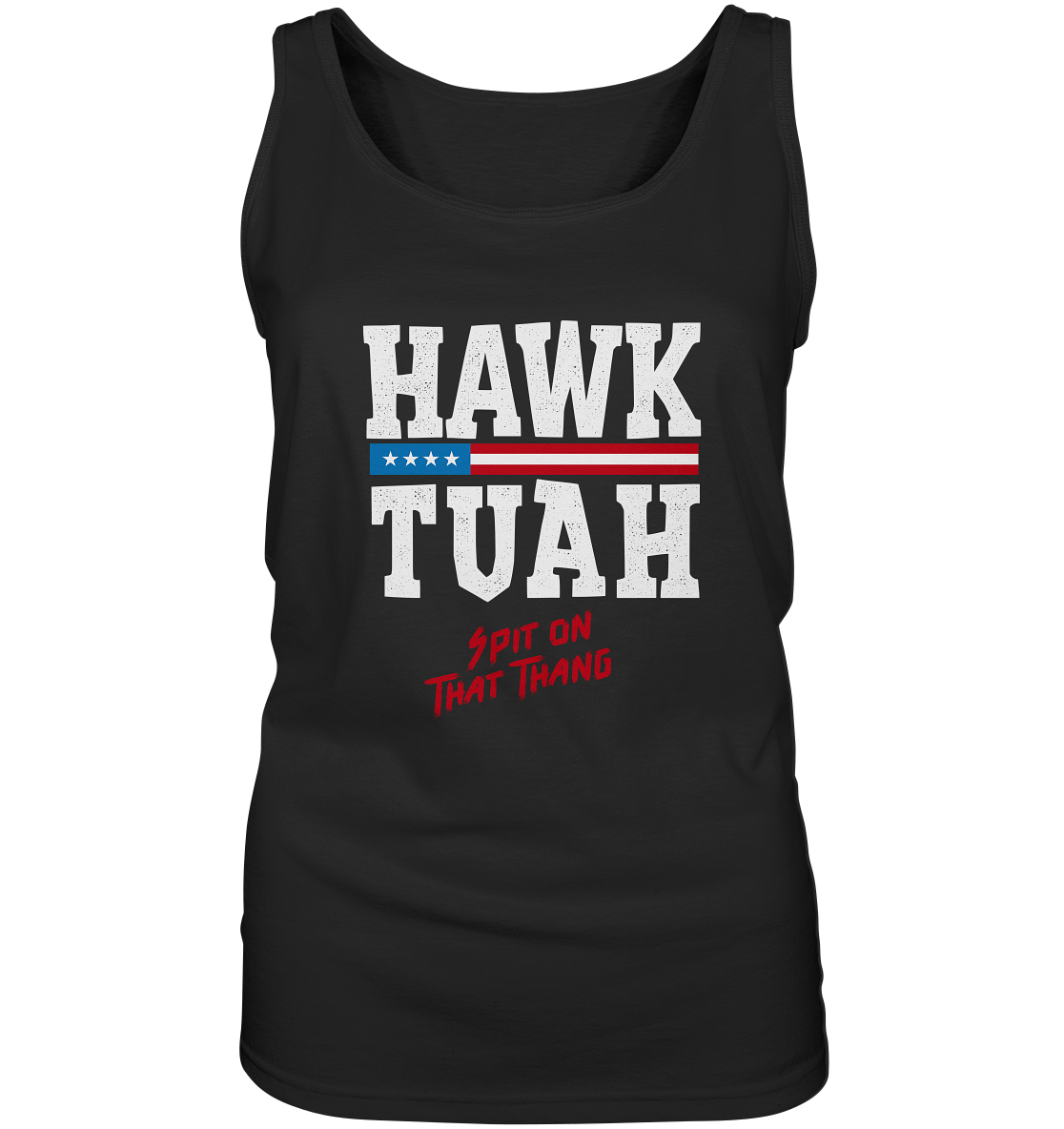 Hawk Tuah White - Ladies Tank-Top - Amfoo Shop