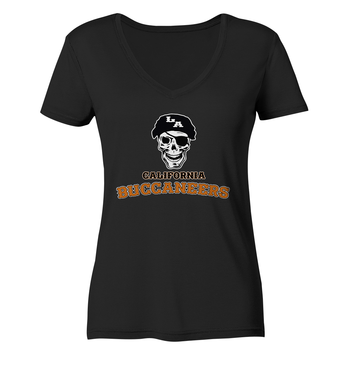 California Buccaneers - Ladies V-Neck Shirt - Amfoo Shop