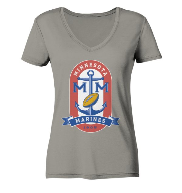 Minnesota Marines - Ladies V-Neck Shirt - Amfoo Shop