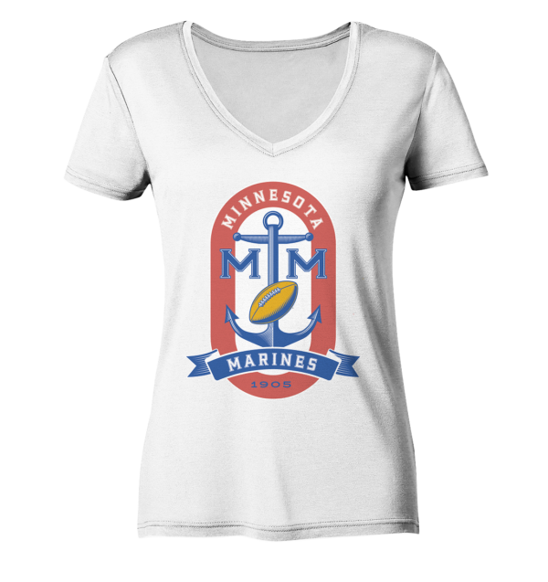 Minnesota Marines - Ladies V-Neck Shirt - Amfoo Shop