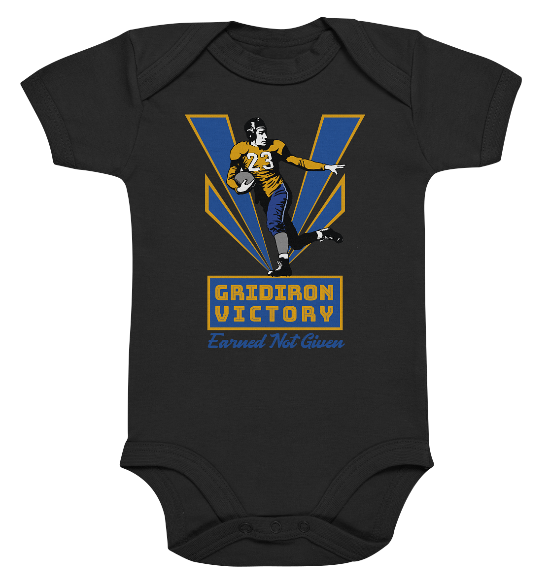 Gridiron Victory - Organic Baby Bodysuite - Amfoo Shop