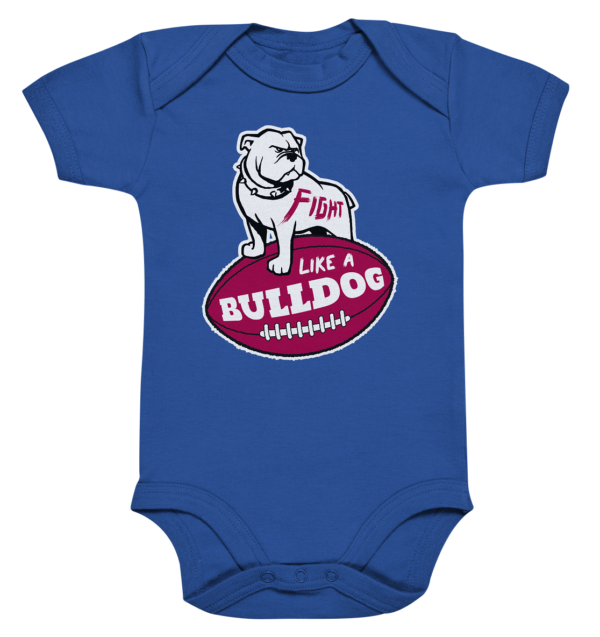 Fight like a Bulldog - Organic Baby Bodysuite - Amfoo Shop