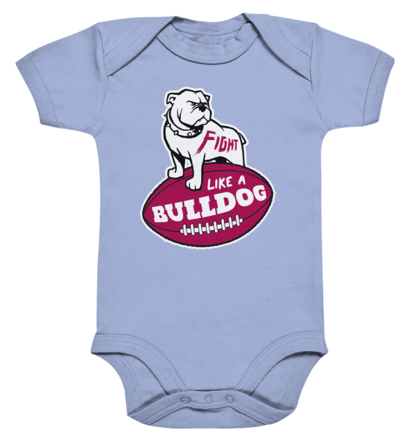 Fight like a Bulldog - Organic Baby Bodysuite - Amfoo Shop