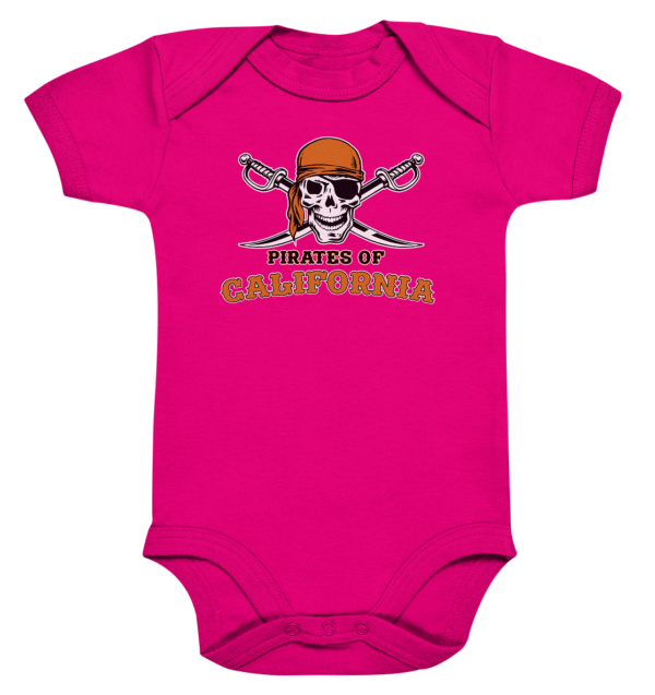 Pirates of California - Organic Baby Bodysuite - Amfoo Shop