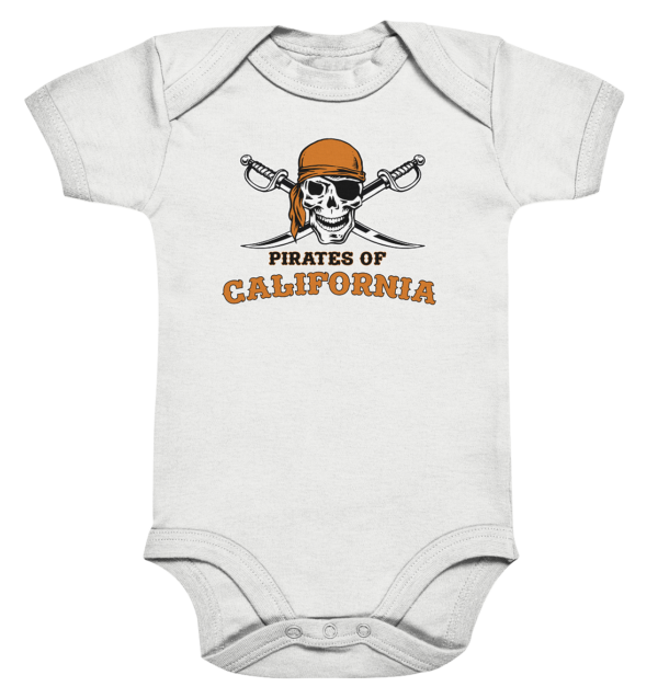 Pirates of California - Organic Baby Bodysuite - Amfoo Shop