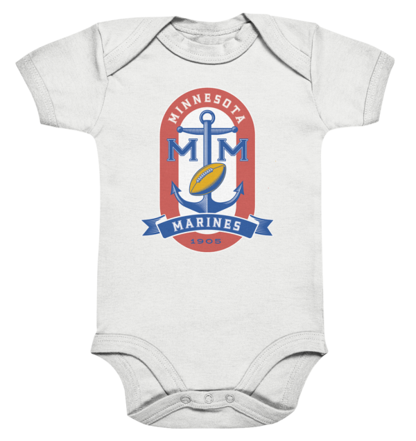 Minnesota Marines - Organic Baby Bodysuite - Amfoo Shop