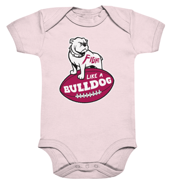 Fight like a Bulldog - Organic Baby Bodysuite - Amfoo Shop