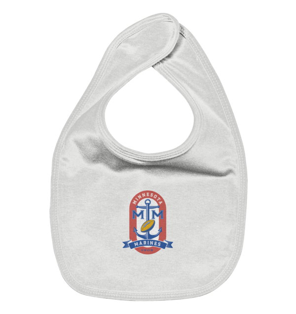 Minnesota Marines - Organic Baby-Lätzchen - Amfoo Shop