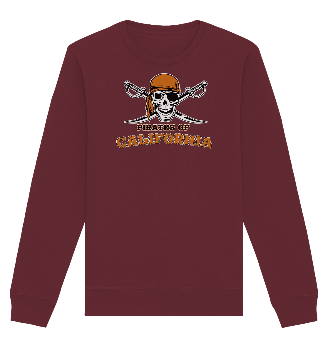 Pirates of California - Organic Basic Unisex Sweatshirt - Amfoo Shop