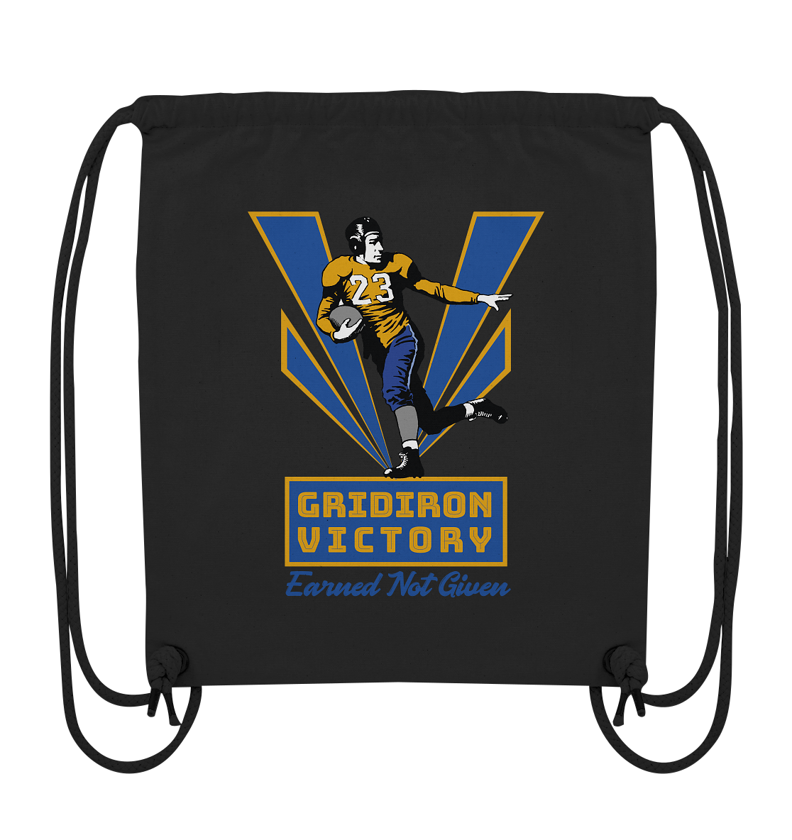 Gridiron Victory - Organic Gym-Bag - Amfoo Shop