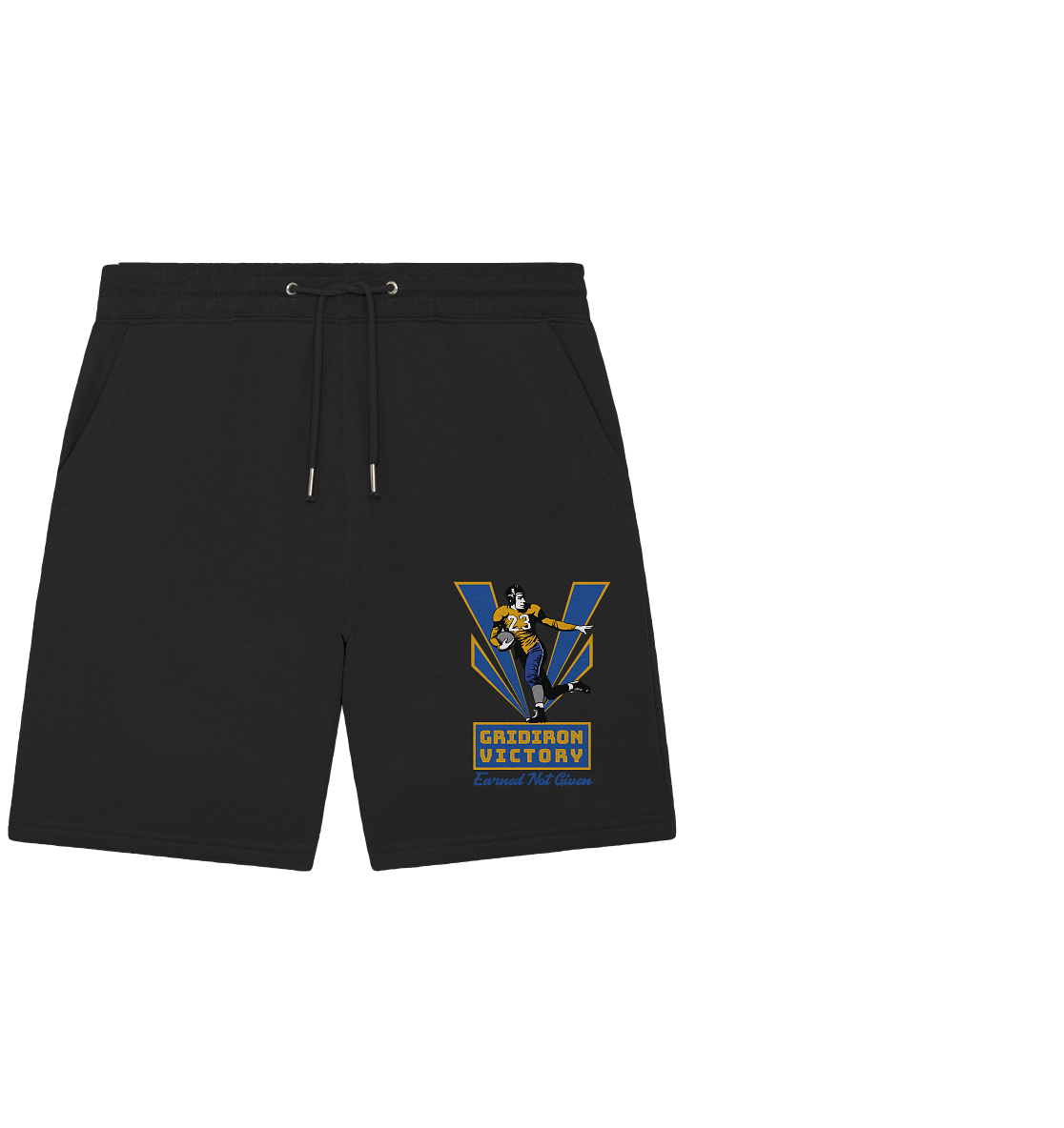 Gridiron Victory - Organic Jogger Shorts - Amfoo Shop