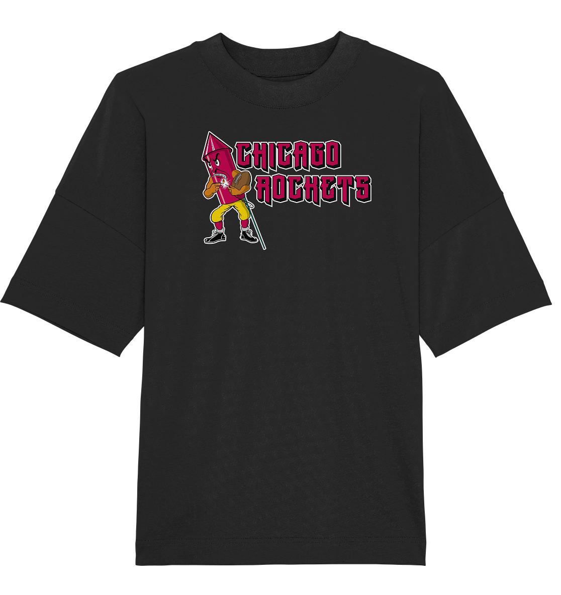 Chicago Rockets - Organic Oversize Shirt - Amfoo Shop