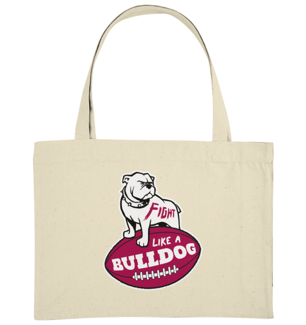 Fight like a Bulldog - Organic Shopping-Bag - Amfoo Shop