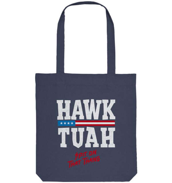 Hawk Tuah White - Organic Tote-Bag - Amfoo Shop