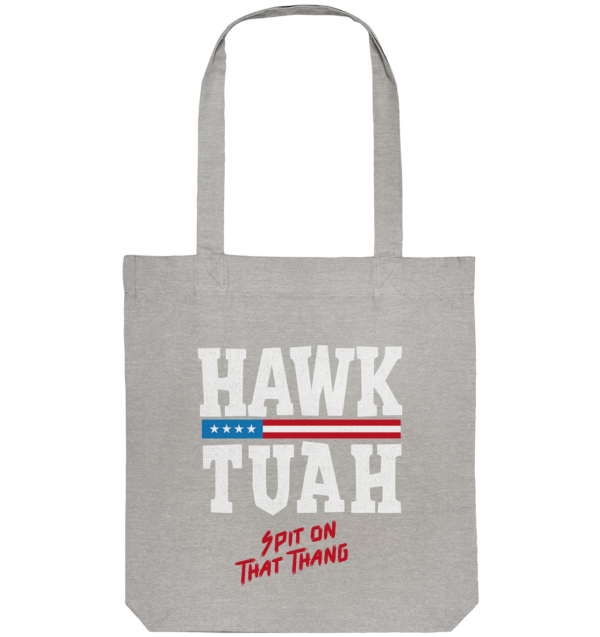 Hawk Tuah White - Organic Tote-Bag - Amfoo Shop