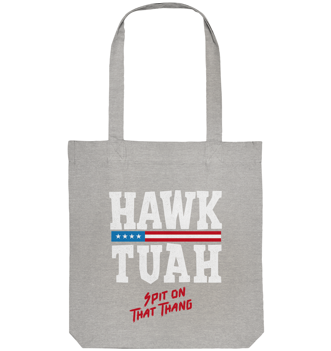 Hawk Tuah White - Organic Tote-Bag - Amfoo Shop