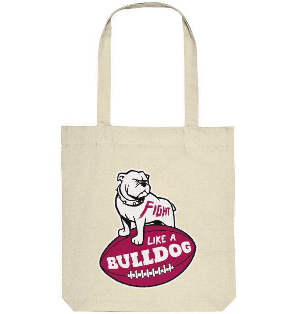 Fight like a Bulldog - Organic Tote-Bag - Amfoo Shop