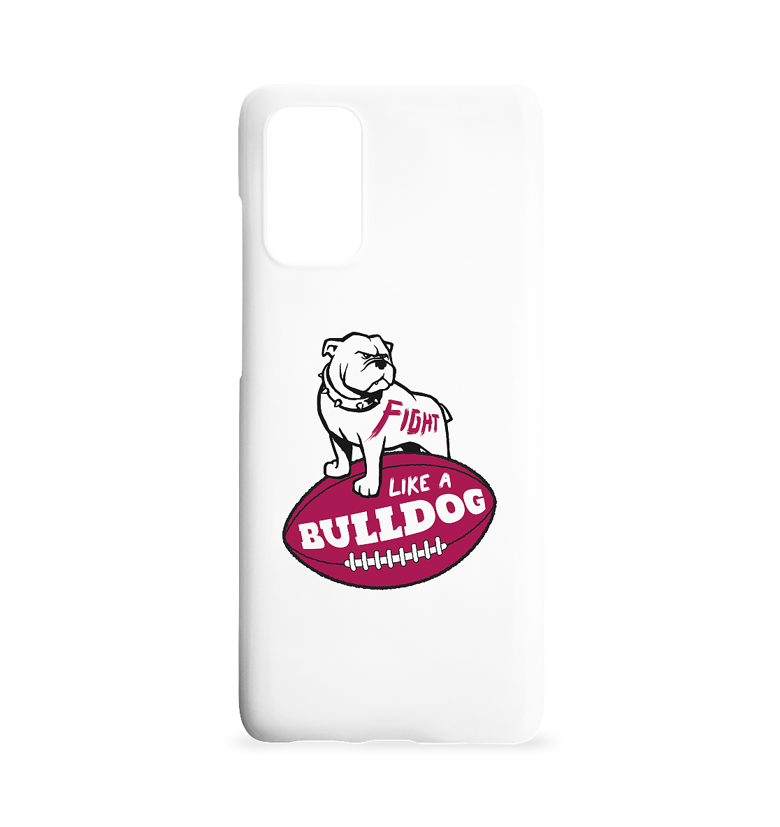 Fight like a Bulldog - Samsung S20+ Handyhülle - Amfoo Shop