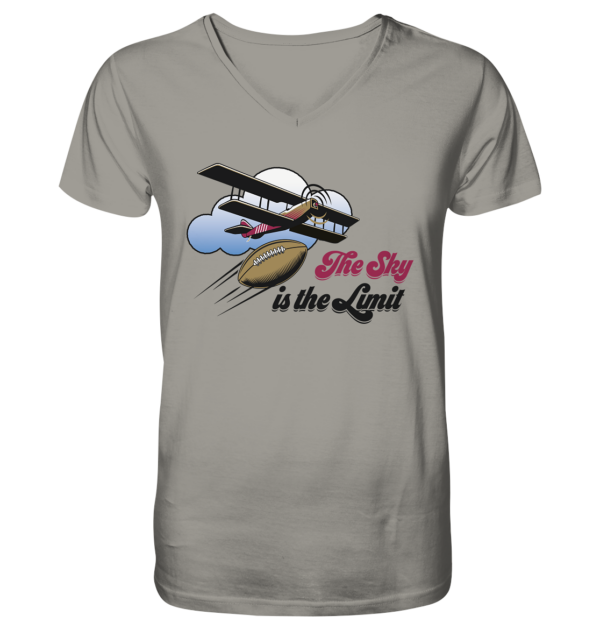 The Sky is the Limit - V-Neck Shirt - Amfoo Shop