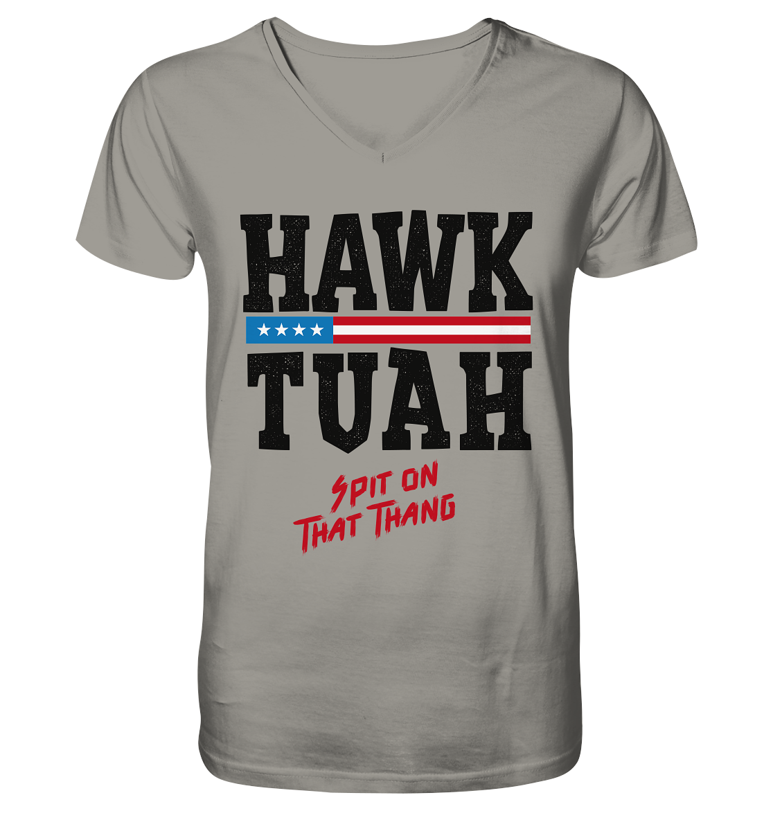 Hawk Tuah - V-Neck Shirt - Amfoo Shop