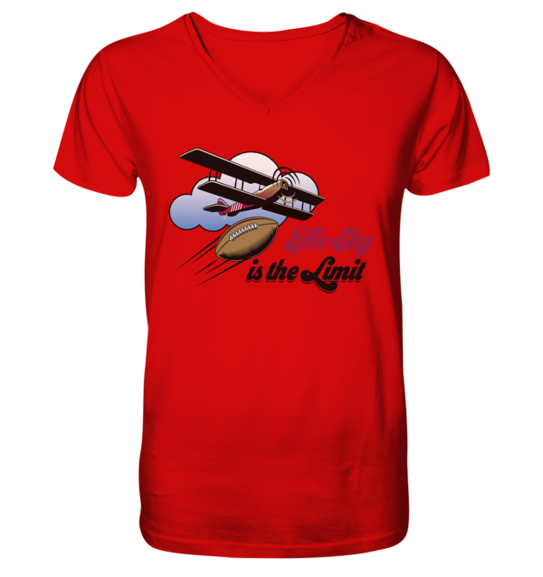 The Sky is the Limit - V-Neck Shirt - Amfoo Shop