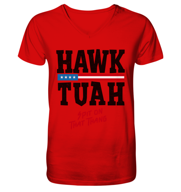 Hawk Tuah - V-Neck Shirt - Amfoo Shop